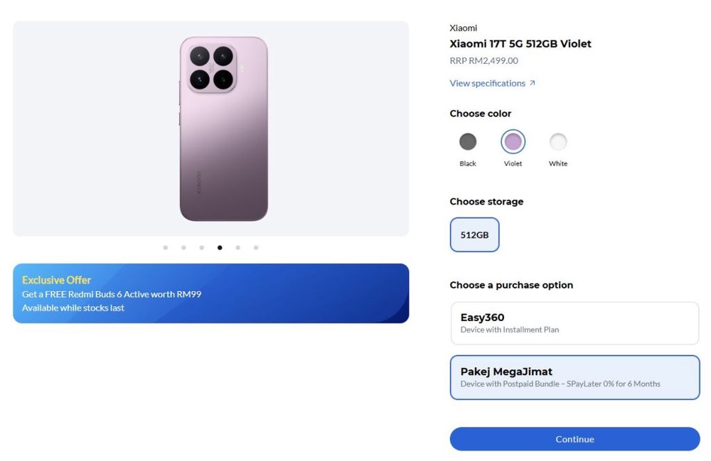 Image from: CelcomDigi tawar ansuran 0% faedah 6 bulan menerusi SPayLater untuk telefon 5G terpilih