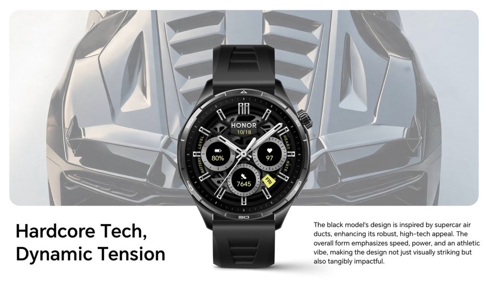 Image from: Honor Watch 6 dilancar di Malaysia: Bateri tahan 35 hari & mod sukan Pro, bermula RM699
