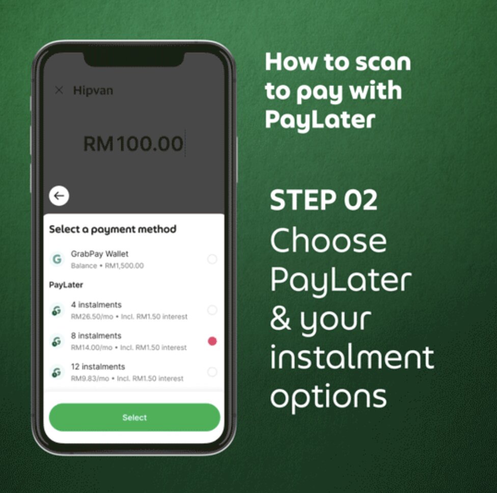 Image from: Grab PayLater kini boleh digunakan untuk bayar QR DuitNow, ini cara gunakannya
