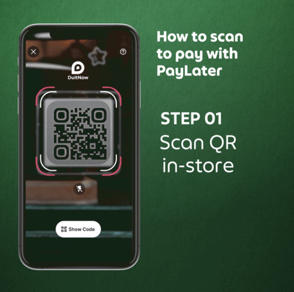 Image from: Grab PayLater kini boleh digunakan untuk bayar QR DuitNow, ini cara gunakannya