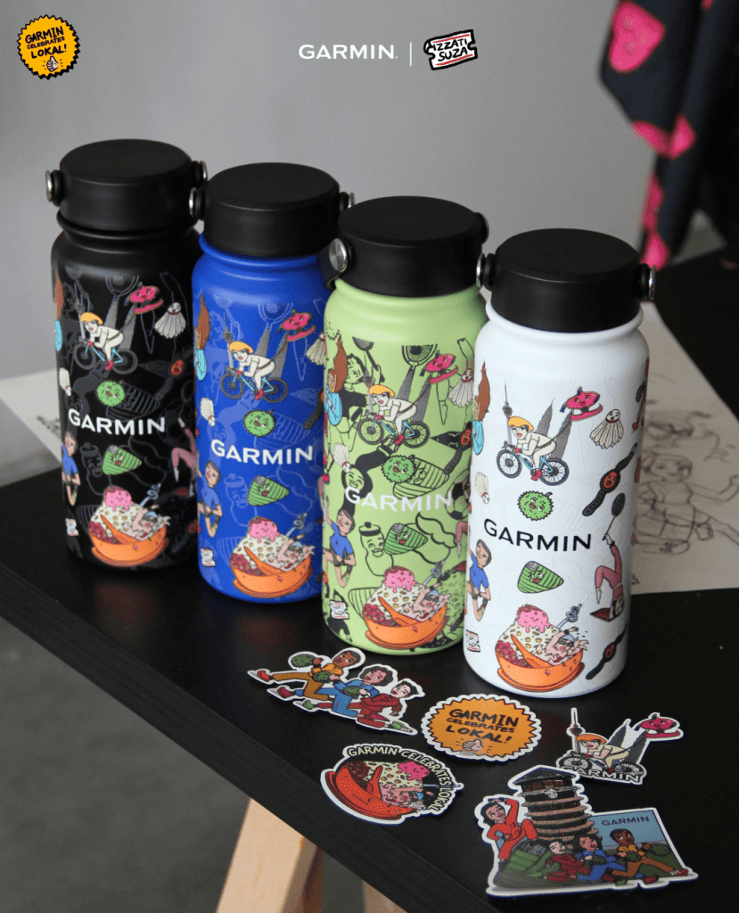 Image from: Sentuhan ‘Doodle’ Izzati Suza cipta muka depan jam tangan Garmin edisi terhad