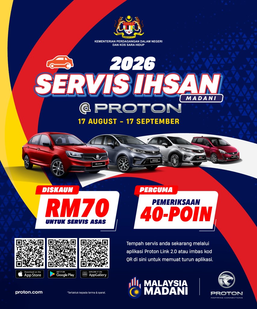 Image from: Servis Ihsan Madani bermula: Proton & Perodua beri Diskaun RM70 servis kereta