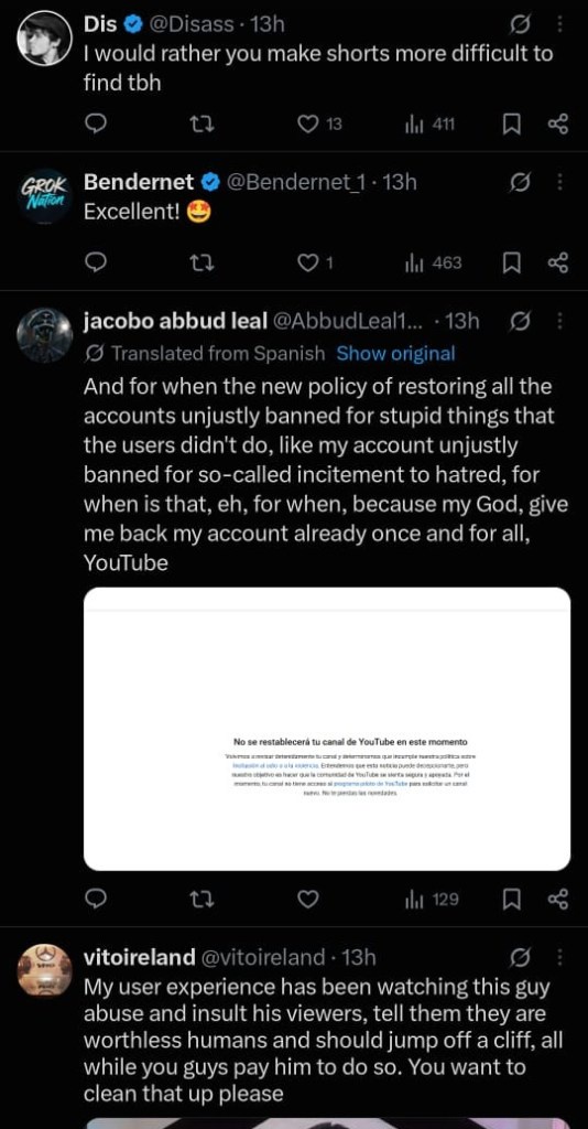 Image from: YouTube tampak kemas dan tersusun lepas kemaskini 3 perkara ini!