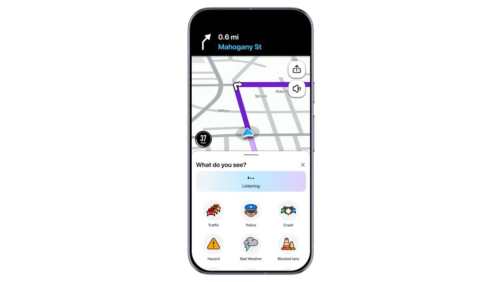 Image from: Waze perkenal mod ‘Less Chatty’ di Malaysia, kurang gangguan arahan suara ketika memandu