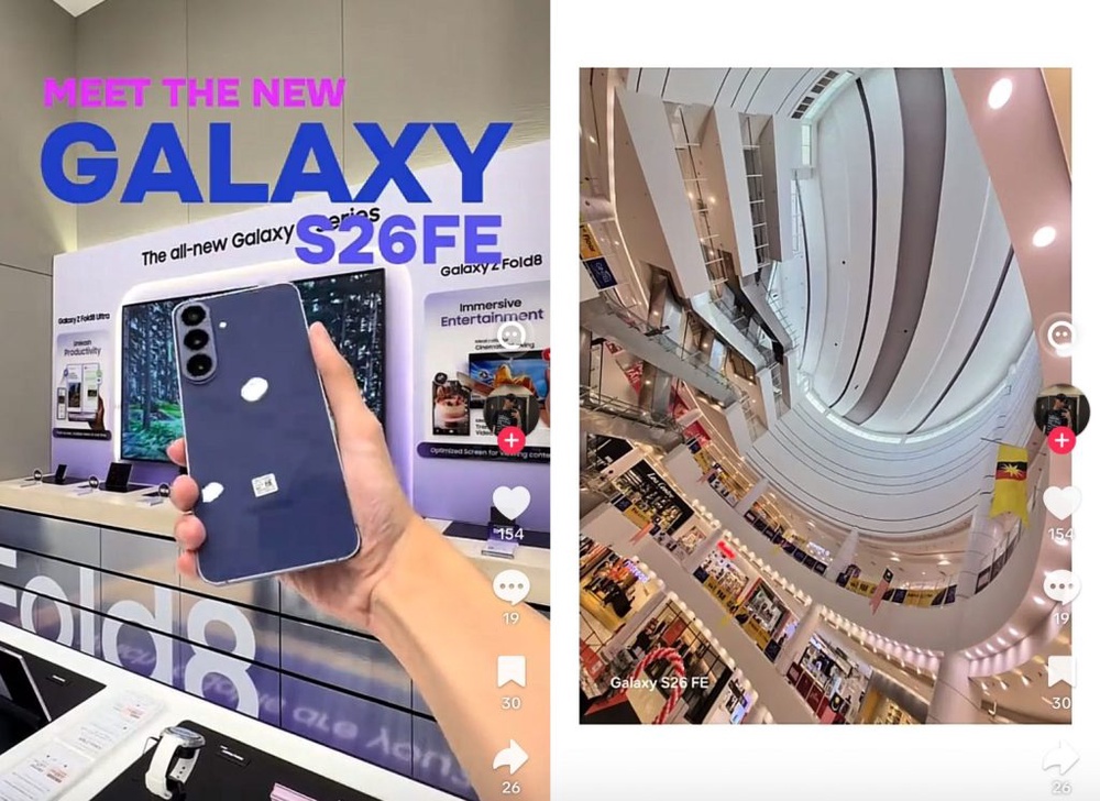 Image from: Rekaan dan spesifikasi Samsung Galaxy S26 FE terdedah menjelang pelancaran 27 Ogos