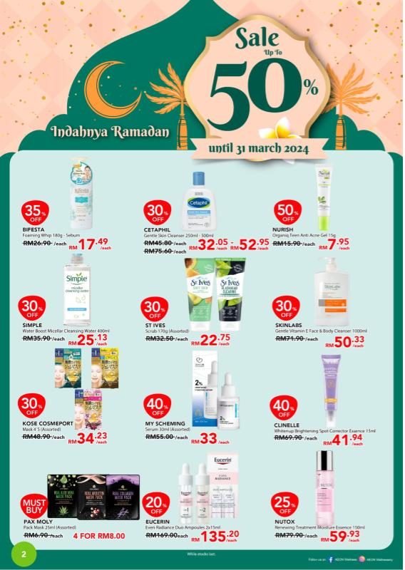 27 Best Hari Raya 2024 Sales You Need To Check Out! 149 AEON Wellness 1 e1712030730600