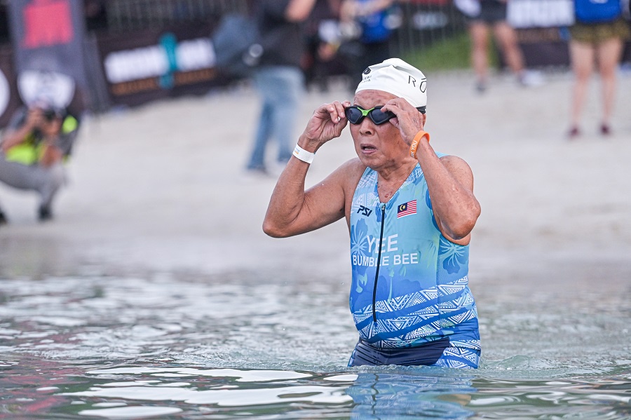 Yee Sze Mun, 86, bids farewell to triathlon