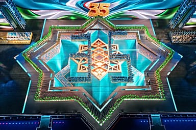 Image from: Uzbekistan marks 35 years of independence as president outlines plans for next decade