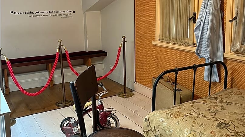 The room where Kemal Basmacı, the protagonist of the Museum of Innocence, lives the last days of his life.