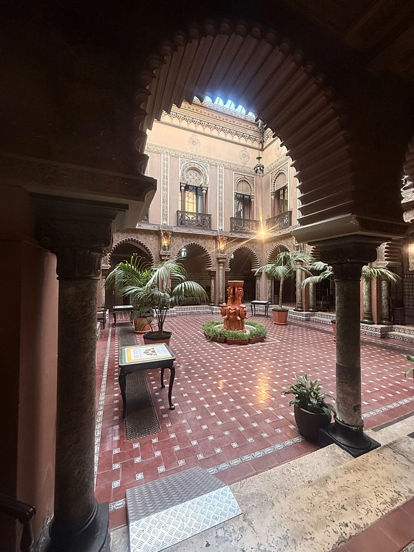 Arab Courtyard at Casa do Alentejo (19th century)