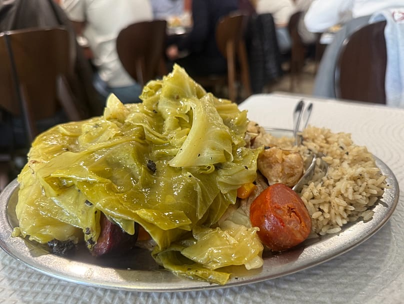 Cozido à portuguesa at Tasquinha do Lagarto