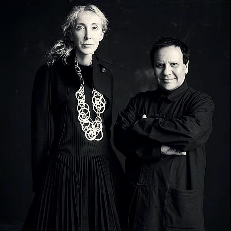 Carla Sozzani and Azzedine Alaïa