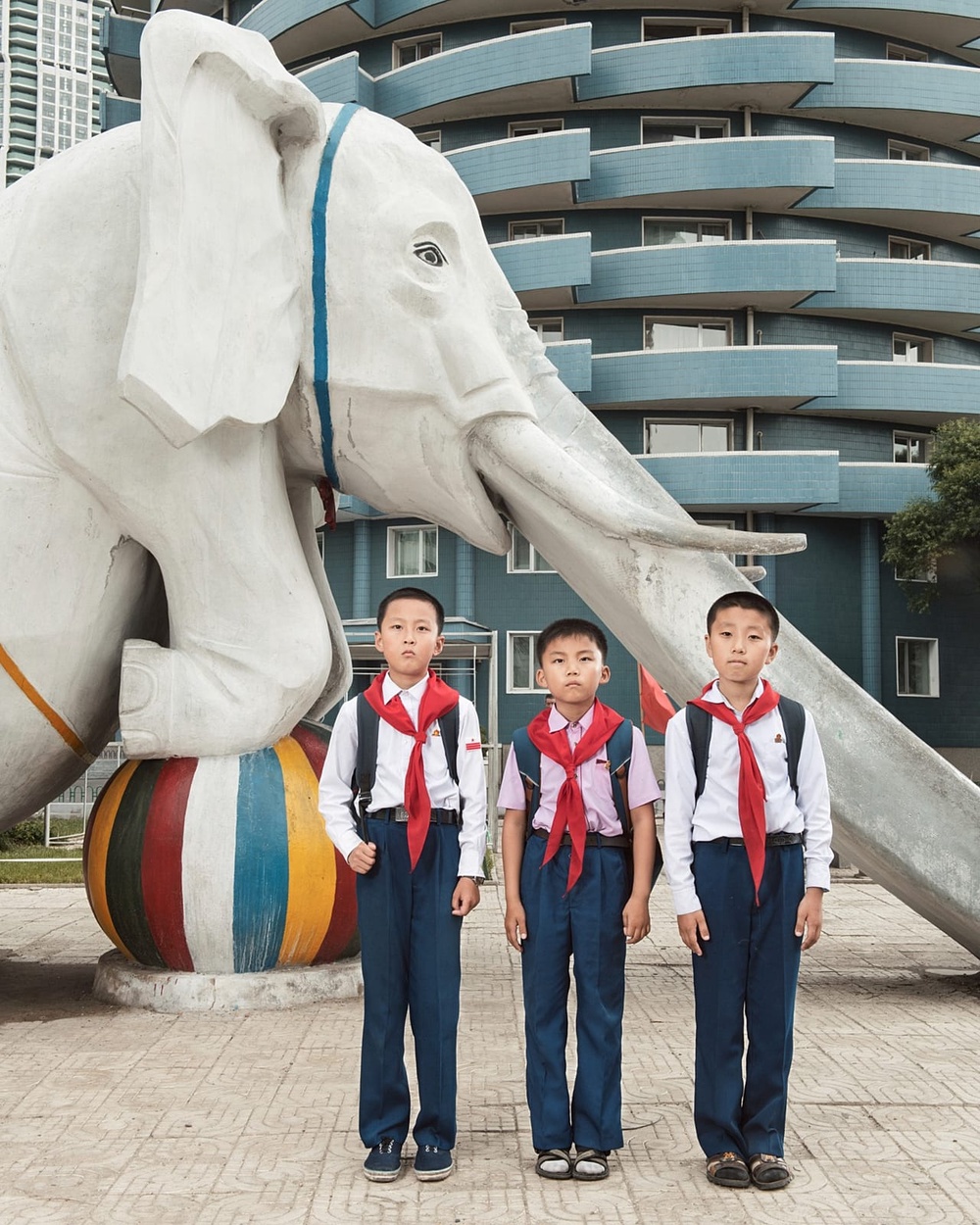 Stephan Gladieu's photograph '65', a part of his 'North Korea' series.