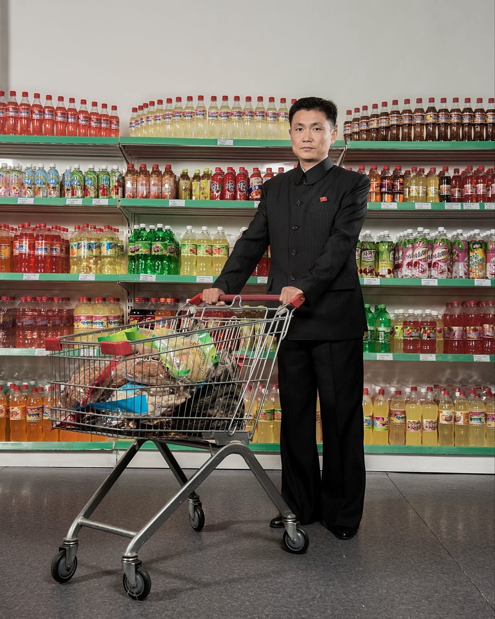 Stephan Gladieu's photograph '04', a part of his 'North Korea' series.