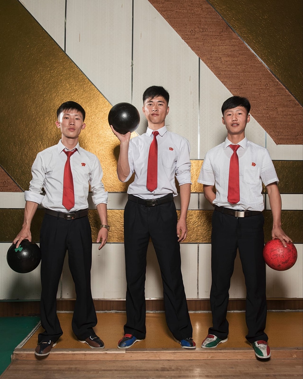 Stephan Gladieu's photograph '36', a part of his 'North Korea' series.