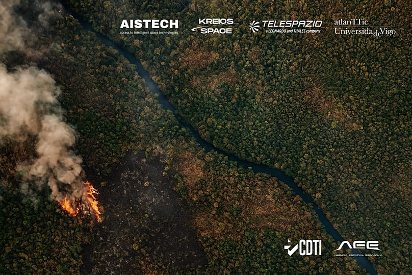 Collaboration in the Ícaro project to locate fires