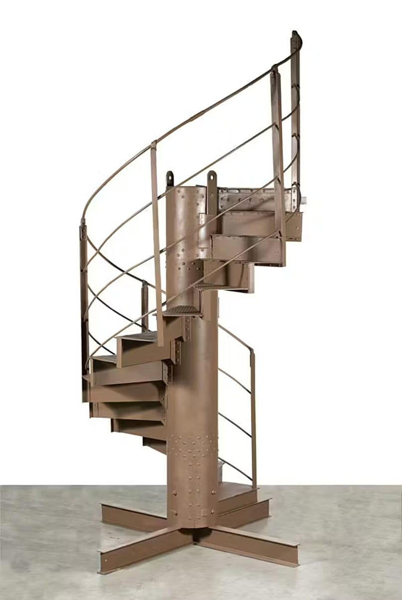 A section of the original staircase from the Eiffel Tower, soon going under the hammer. 