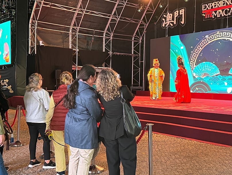 Live Chinese cultural performance