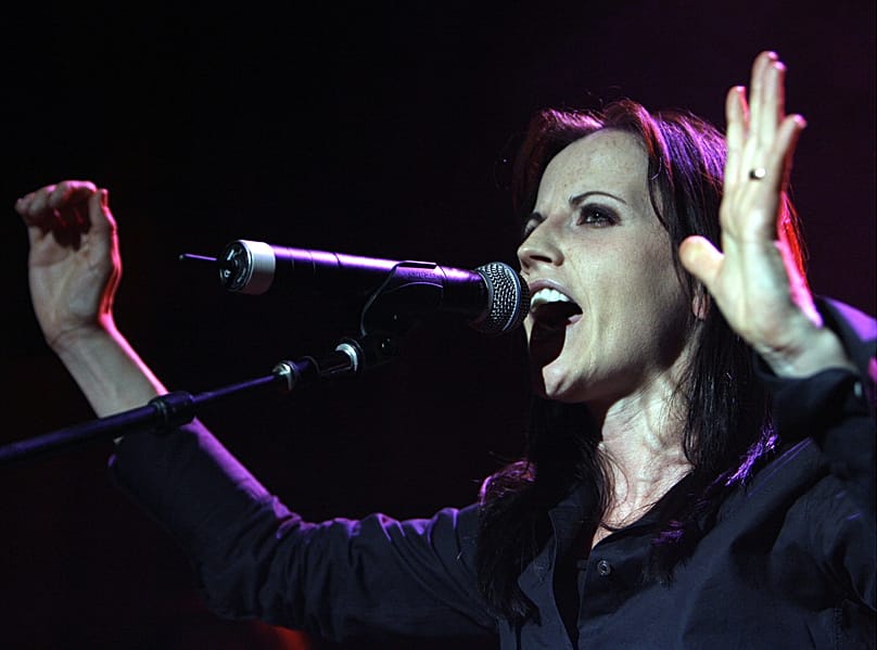 Dolores O'Riordan performs on stage during her solo tour in Zurich, Switzerland - Friday 1 June 2007