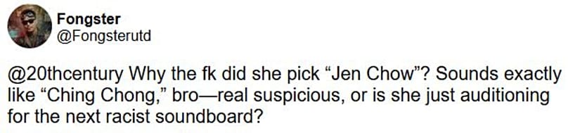 Racist slur called out