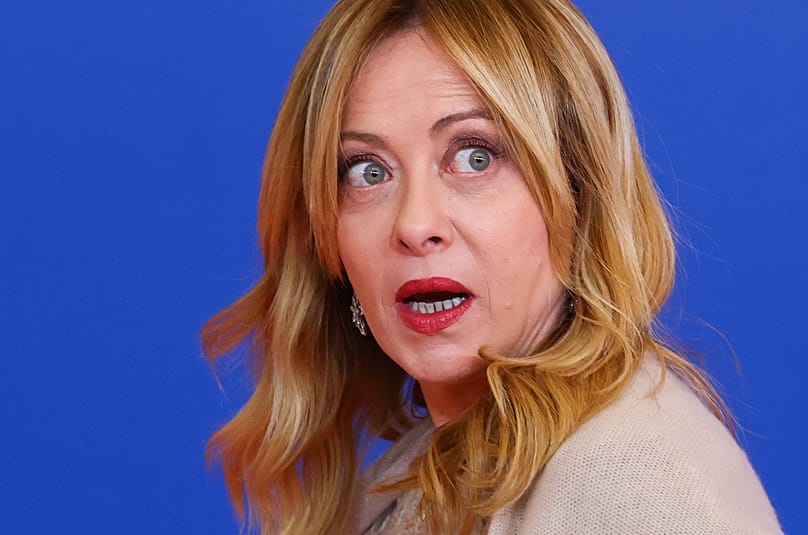 Italy's Prime Minister Giorgia Meloni arrives for the EU Summit in Nicosia, 24 April, 2026