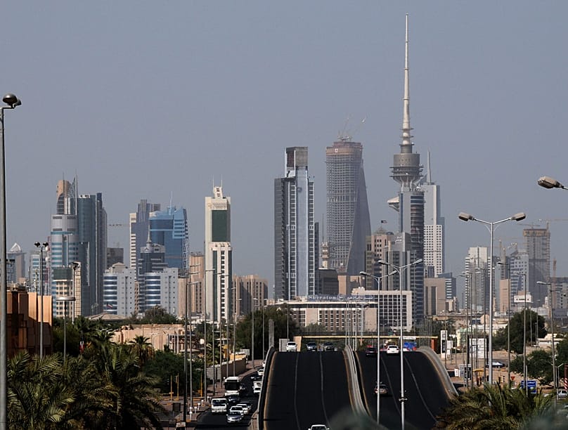 The Kuwait City skyline, 19 July, 2009 