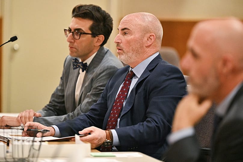 Michael Goldstein, attorney for Britney Spears, speaks during the arraignment of her DUI case at the Ventura County Superior Court - 4 May 2026