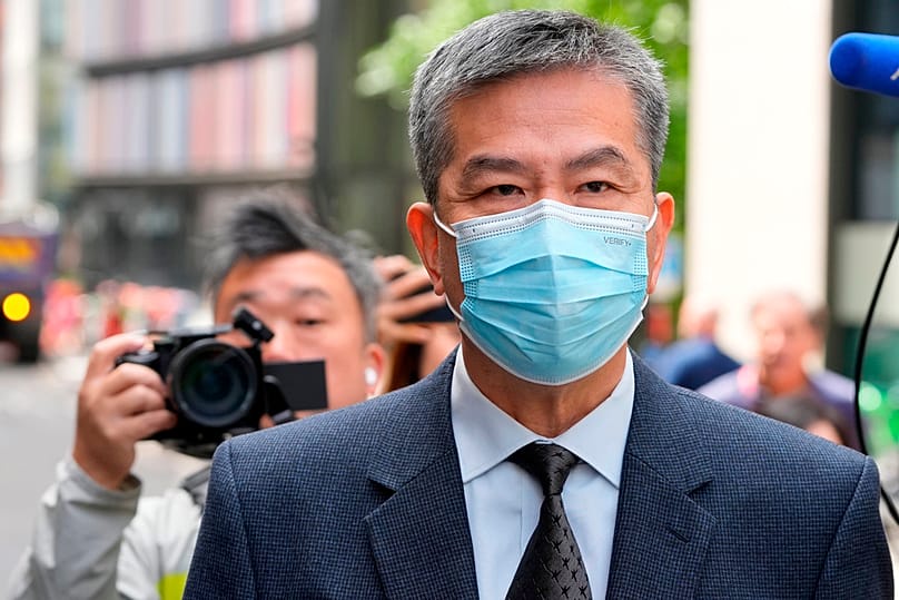 FILE - Bill Yuen leaves The Old Bailey in London on May 24, 2024
