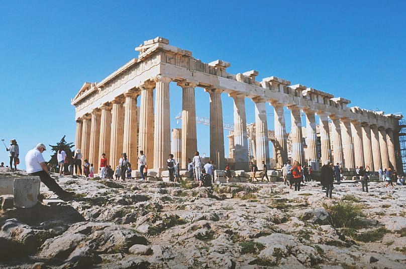 Ever-popular Greece is firmly in the top 10 most visited European nations