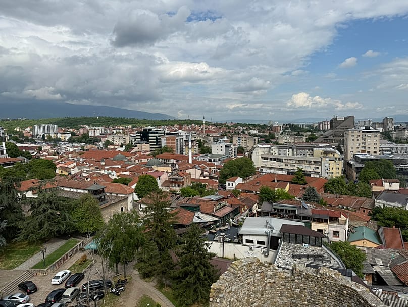 Skopje Fortress dates back to the sixth century