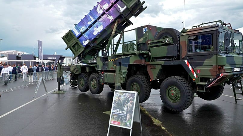 An IRIS-T defence system 