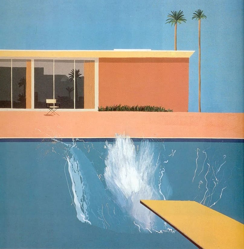 A Bigger Splash (1967) by David Hockney 