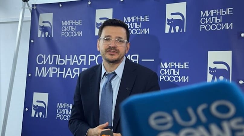 Russian opposition activist Ilya Yashin. 