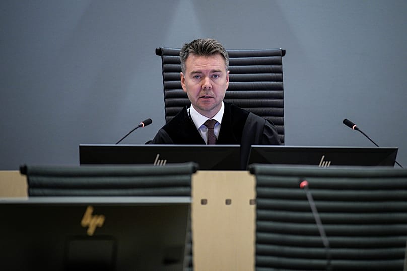 Administrator Jon Sverdrup Efjestad in court during the sentencing in the case against Marius Borg Høiby in Oslo, 15 June, 2026