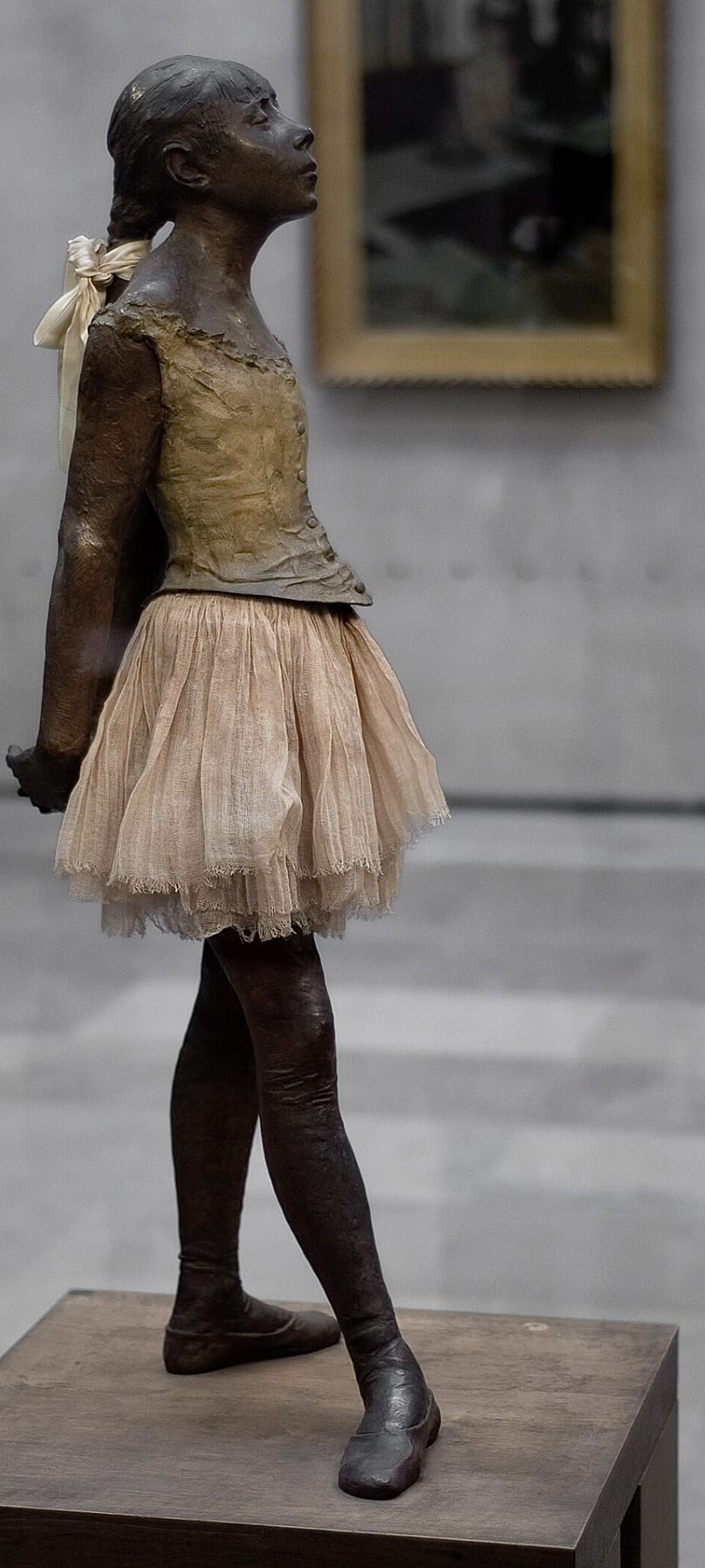 'La Petite Danseuse de quatorze ans' sculpture by Edgar Degas