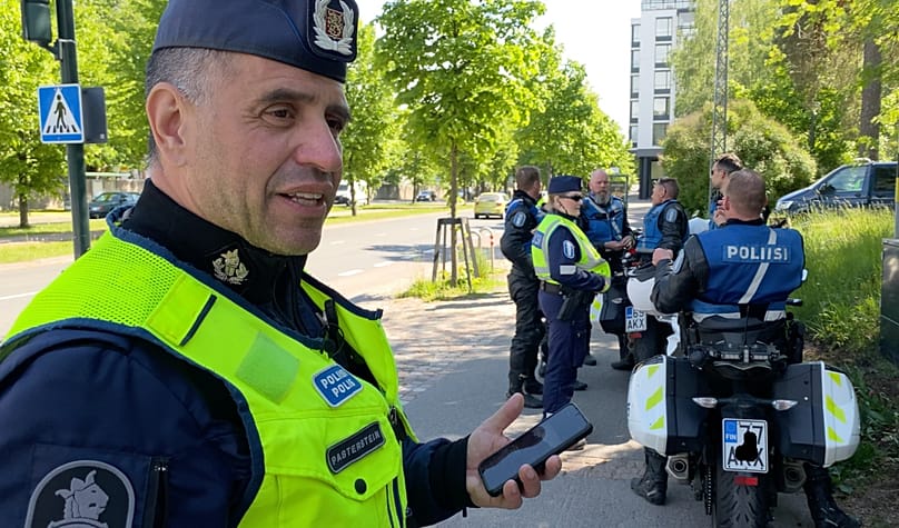 Dennis Pasterstein, Superintendent & Head of Traffic Control Operations at Helsinki Police Department