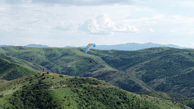 Flights will take place over Tekeli, in Kazakhstan’s Zhetysu region, known for its unique and diverse natural landscape