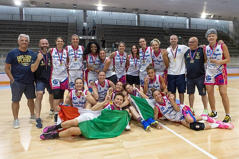 F40: European champions in Pesaro in 2024 and World champions at the FIMBA World Championships in Ticino 2025