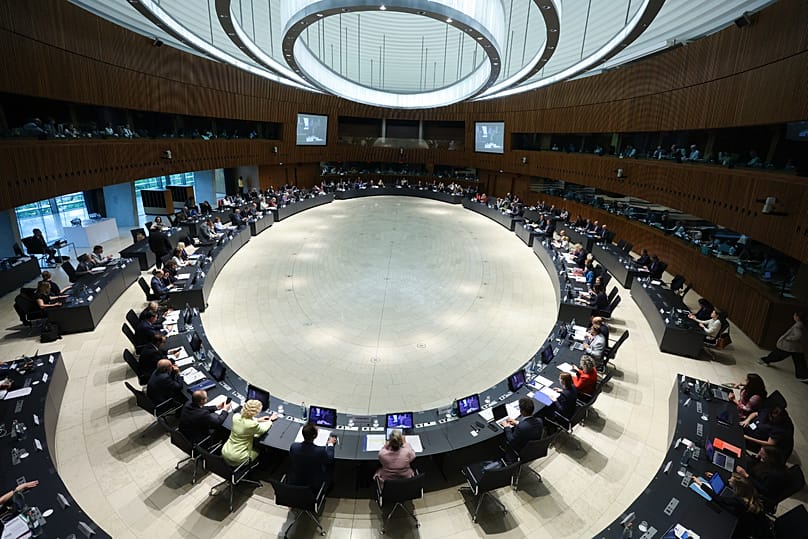 Health ministers meeting in Luxembourg on 16 June.