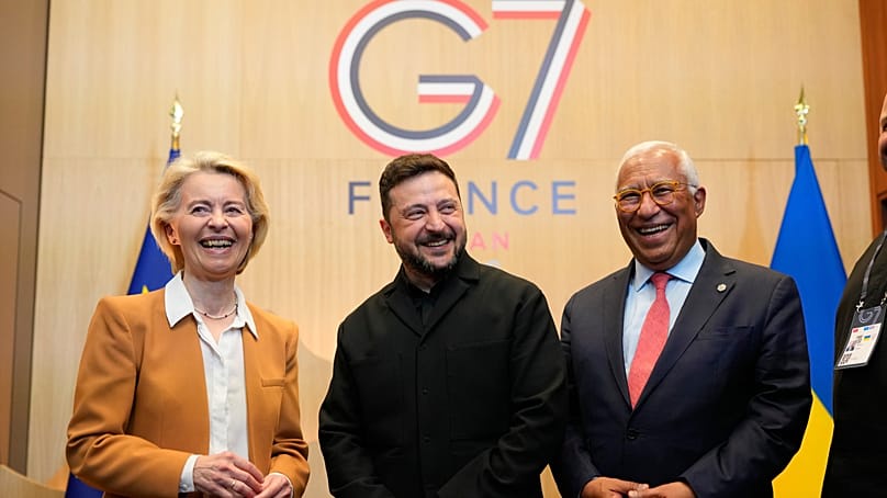 Ukraine was a central topic at the G7 summit.