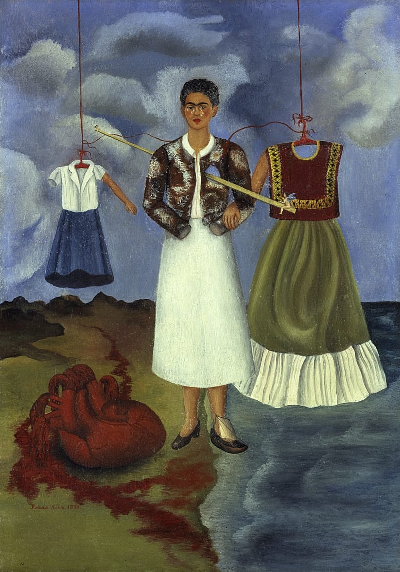 Frida Kahlo , Memory (The Heart) 1937. 