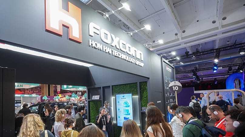 Foxconn presentation at VivaTech 2026.