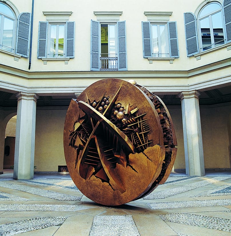 Arnaldo Pomodoro, Rotante massimo, IV , 1969 - 1970.