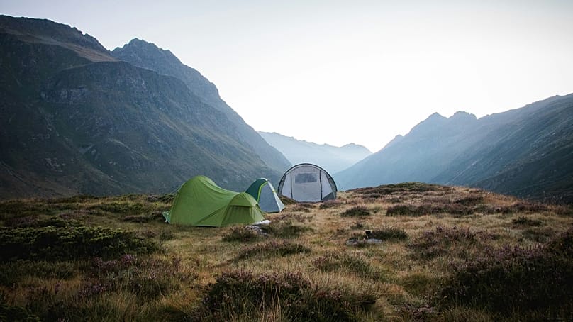 Europe offers some stunning scenery for camping trips