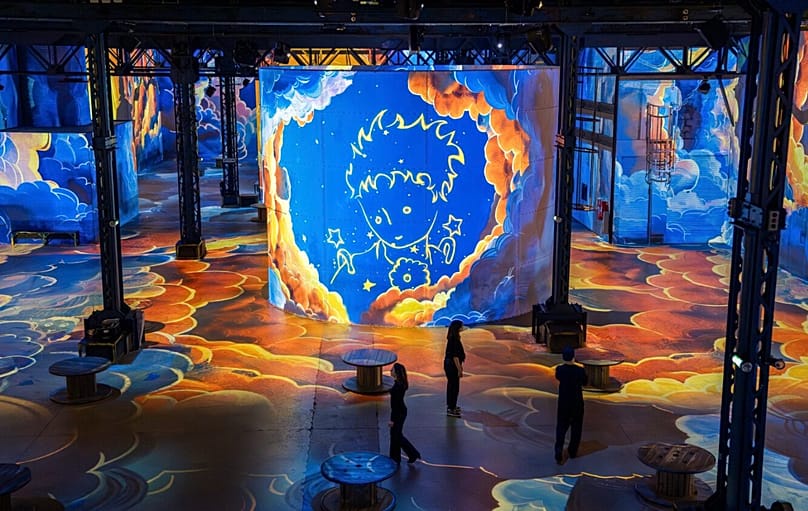 Le Petit Prince copyright Succession Antoine de Saint-Exupéry - 2025 Culturespaces.