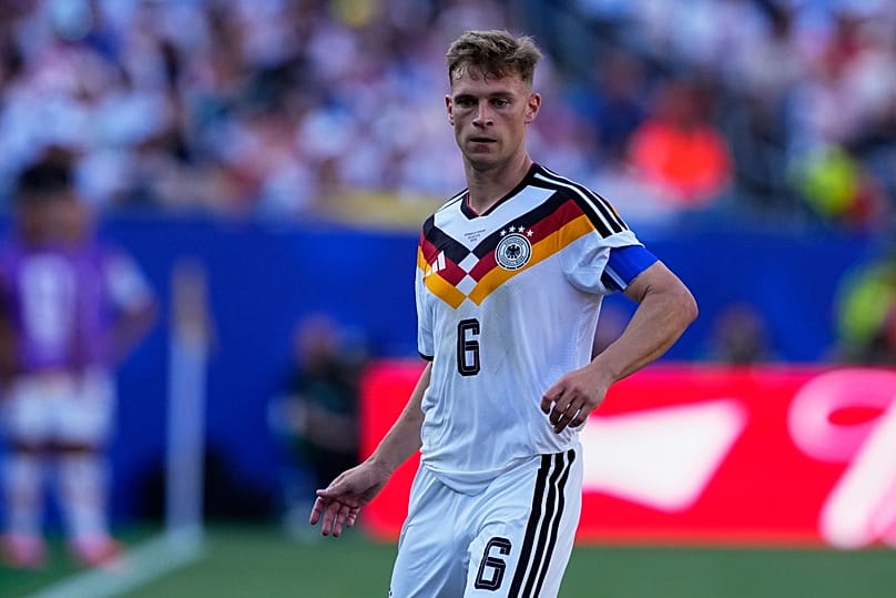 Germany’s captain Joshua Kimmich during the match against Paraguay in Boston, Monday, 29 June 2026. (AP Photo/Petr David Josek)