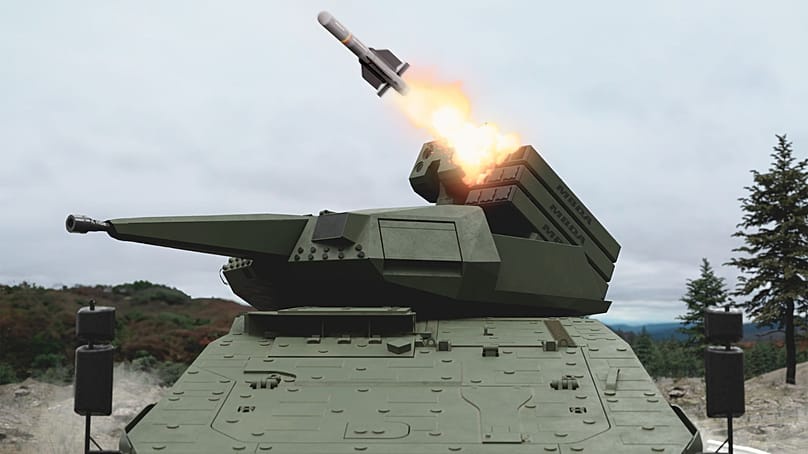MDBA-missile on a skyranger