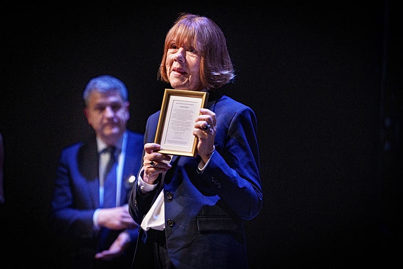 Gisèle Pelicot receives the PL Foundation's Freedom Prize in Copenhagen, 10 June, 2026