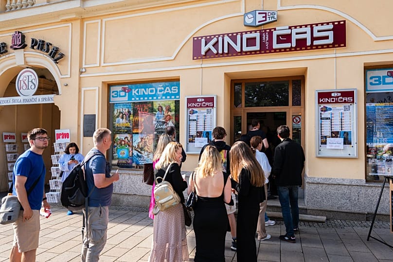 Karlovy Vary film festival is open to all members of the public to watch films during its annual run, 3 July 2026 