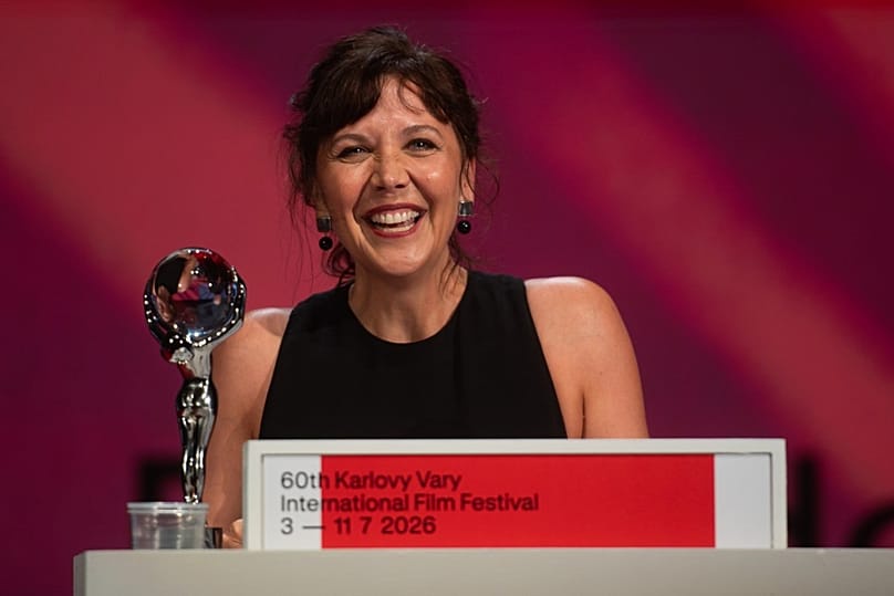 Actress and director Maggie Gyllenhaal received the President's Awards at the festival's opening night, 3 July 2026
